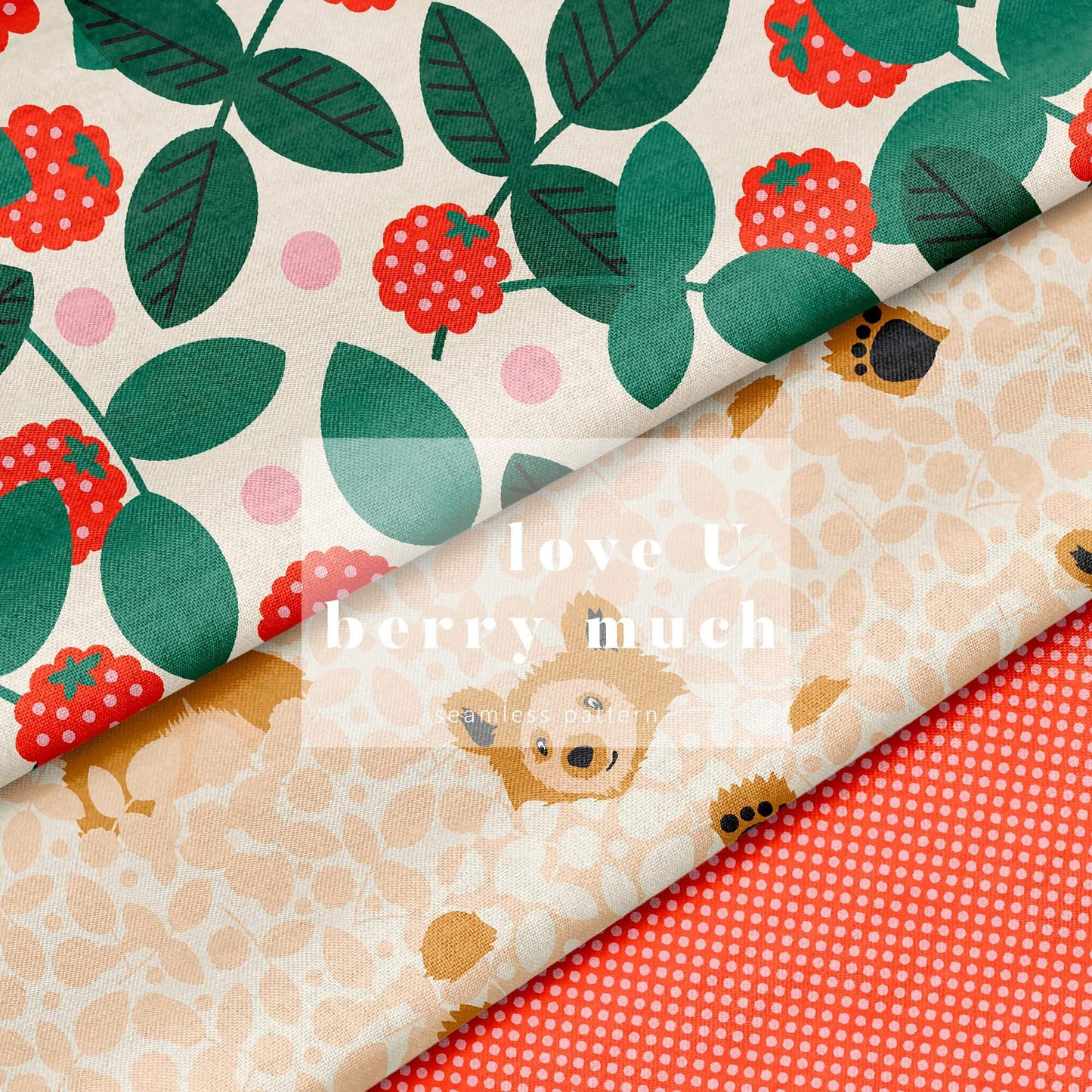 Love U berry much pattern collection - 007