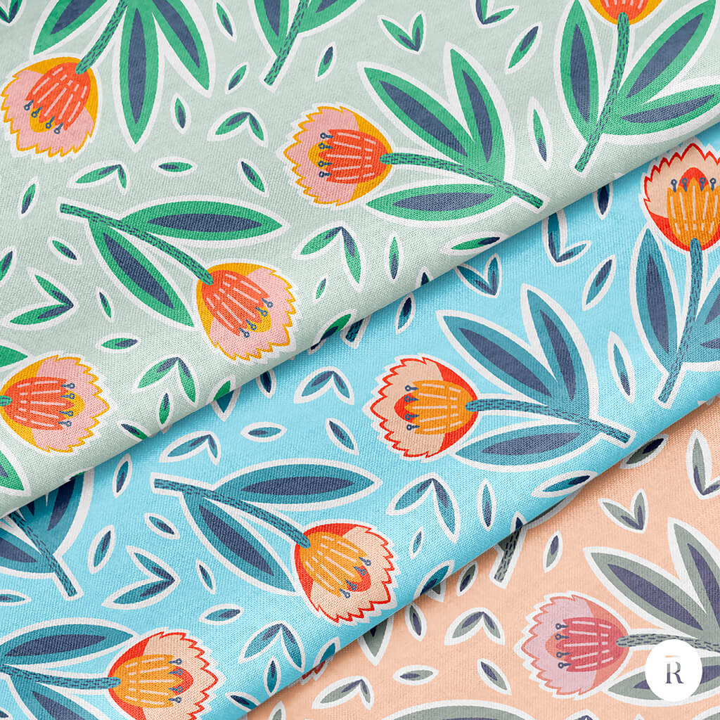 Tulip Season seamless pattern - 002